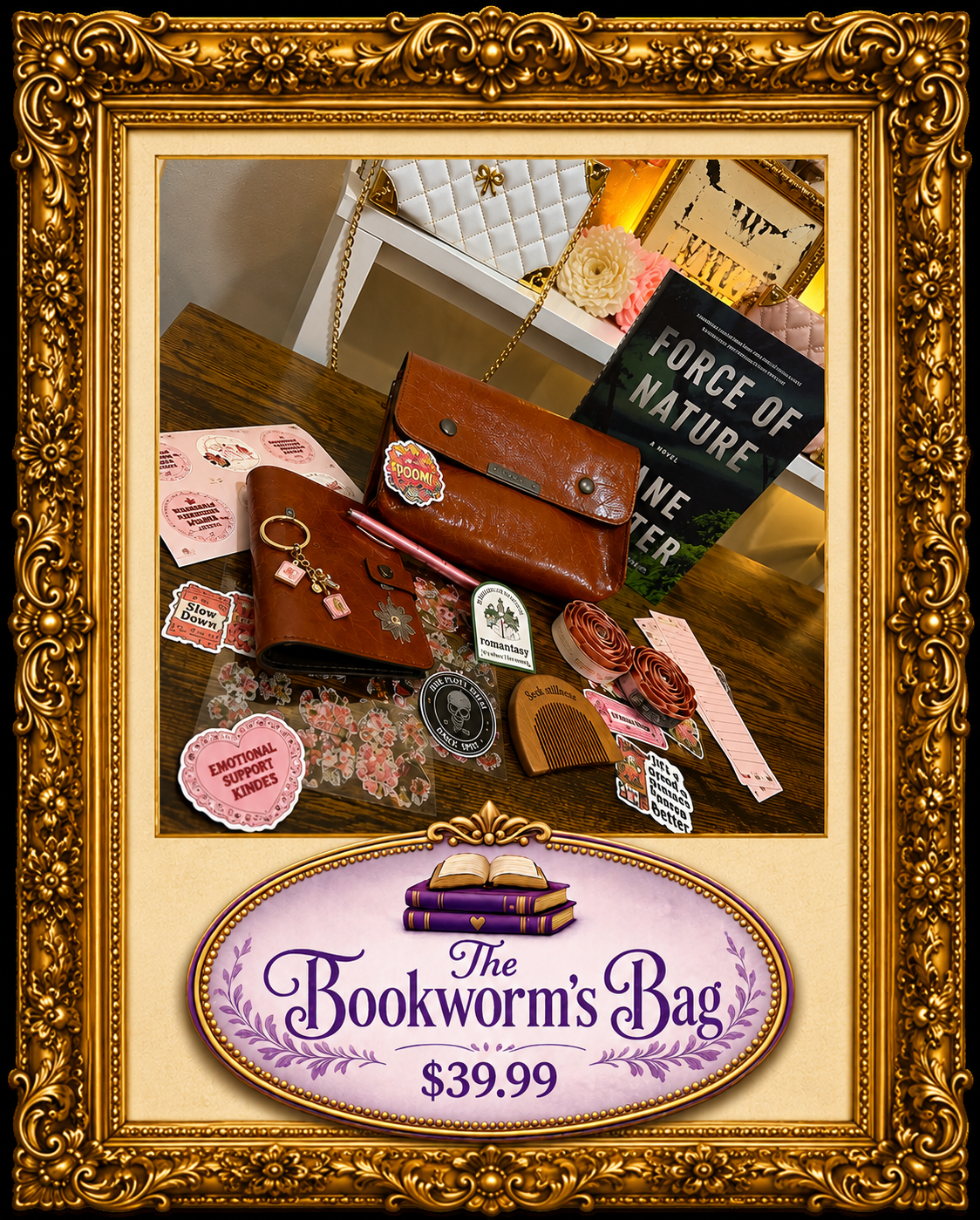 📖 🐛The Bookworm’s Bag